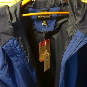 Marmot Men's Blue Jacket waterproof